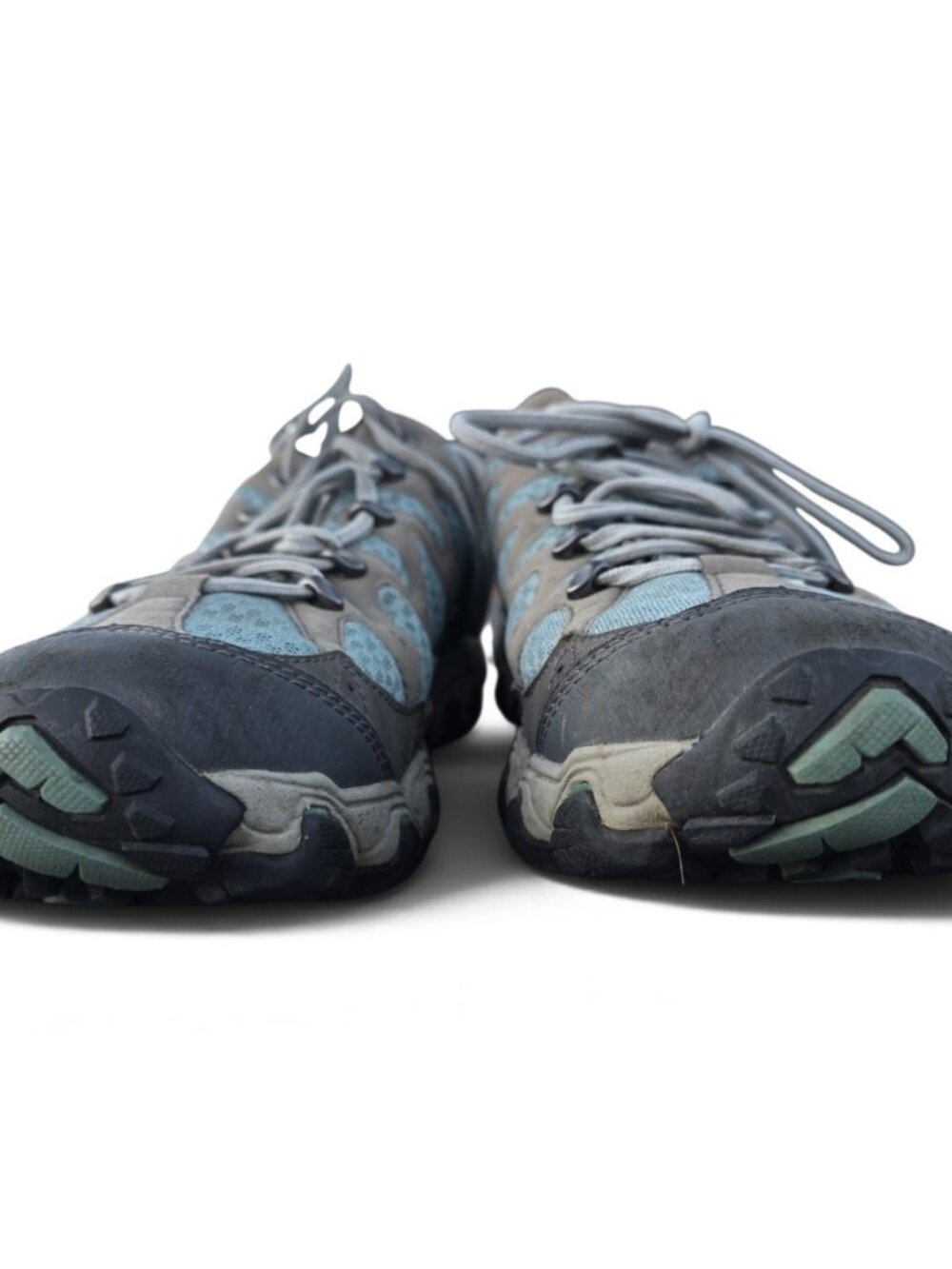 Oboz Luna Low Hiking Shoes Womens 10 Blue Gray Leather EU 41.5 - Picture 5 of 12